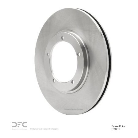Dynamic Friction Co Disc Brake Rotor - 600-02001 600-02001